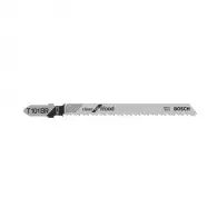 Нож за прободен трион BOSCH T 101 BR 2.5х100/74мм 3броя, за дървесина, HCS, Т-захват, праволинейно рязане