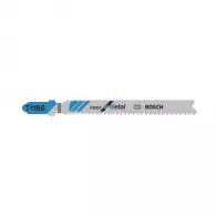 Нож за прободен трион BOSCH T 118 B 1.9-2.3х92/67мм 3броя, за ламарина, HSS, Т-захват, праволинейно рязане