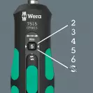 Отвертка динамометрична WERA 7515 1/4