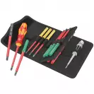 Отвертка с накрайници WERA Kraftform Kompakt VDE 16 Universal 1 Tool finder, 1000V, PH, PZ, SB, TX, двукомпонентна дръжка - small