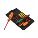 Отвертка с накрайници WERA Kraftform Kompakt VDE 17 RA 1 17части, 1000V, PH, PZ, TX, SB, двукомпонентна дръжка, с тресчотка - small
