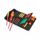 Отвертка с накрайници WERA Kraftform Kompakt VDE 17 Universal 1 Tool finder, 1000V, PH, PZ, SB, TX, двукомпонентна дръжка - small