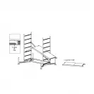 Работна платформа отваряема KRAUSE ClimTec - small, 256096