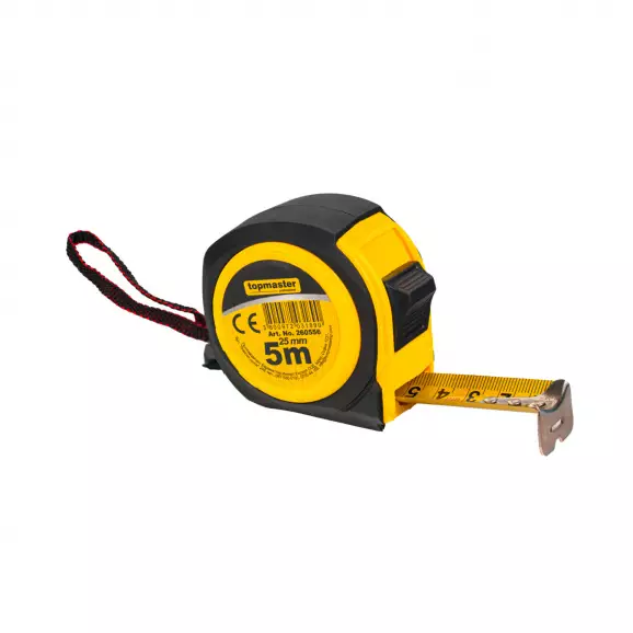 Ролетка пластмасов корпус TOPMASTER SMART 5м х 25мм
