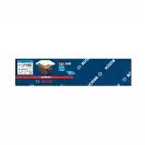 Шкурка велкро BOSCH C470 225мм Р180, за лак и боя, с 19 отвора, жълта, самозалепваща, 25бр в кутия - small, 241096