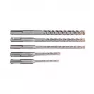 Свредла BOSCH SDS plus-5Х 5.0-10мм 5части, армиран бетон, HM, 4 режещи ръба, SDS-plus - small, 241150