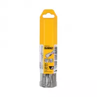 Свредла DEWALT 5.0-10мм 5части, за бетон и зидария, 2 режещи ръба, SDS-plus