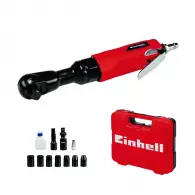 Тресчотка пневматична комплект EINHELL TC-PR 68 11части, 1/2, 68Nm, 160об/мин, 6.3bar