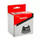 Четка камбанка за ъглошлайф MAKITA 60х0.5мм/М14, стоманена, плетена, 0.5мм-тел - small, 248446