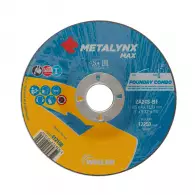 Диск карбофлексов WEILER METALYNX MAX COMBO 125x4.0x22.23мм, за рязане и шлайфане на метал, стомана, неръждаема стомана