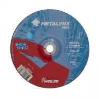 Диск карбофлексов WEILER METALYNX PRO COMBO 230x4.0x22.23мм, за рязане и шлайфане на метал