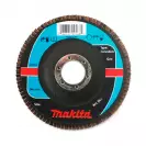 Диск ламелен MAKITA 125x22.23 P80, за шлайфане на метал, пластмаса, дърво - small