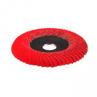 Диск ламелен WEILER METALYNX CERAMIC ANGLED 125x22.23 P60, за шлайфане на неръждаема стомана