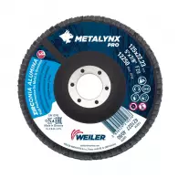 Диск ламелен WEILER METALYNX MAX 125x22.23 P40/60, за шлайфане на неръждаема стомана