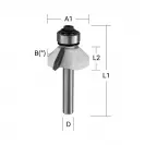 Фрезер за скосяване MAKITA D=50.8мм L=70.9мм I=27мм А=45° S=12мм Z=2, HW, RH - small, 249612