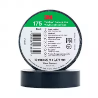 Изолирбанд 3M TEMFLEX 175 19х0.177мм/20м-черен