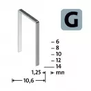 Кламери NOVUS 11/14мм 5000бр., тип 11/G, плоска тел, кутия - small, 244031
