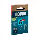 Кламери NOVUS Superhard 53/12мм 800бр., тип 53/A, тънка супер твърда тел, блистер - small