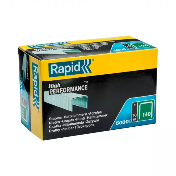 Кламери RAPID 140 10мм 5000бр., тип 140