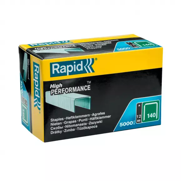 Кламери RAPID 140 12мм 5000бр., тип 140