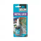Лепило за метални резби BISON Metal Lock 10мл, метакрилатно - small