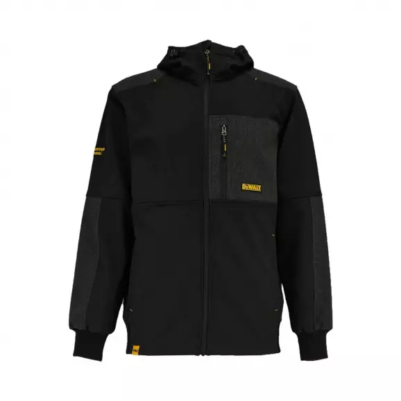 Мъжко яке DEWALT Tough Soft Shell Jacket Black L, черно