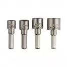Накрайник камък комплект BOSCH 4части, SW 7.0, 8.0, 10.0, 13.0х36мм, C6.3, с магнит - small