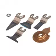 Нож за мултифункционален инструмент WOLFCRAFT PRO 5части, за рязане на -