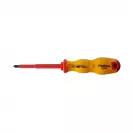 Отверткa кръстата FORCE PH0 145/60мм, изолирана 1000V, двукомпонентна дръжка - small