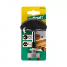 Отвертка вътрешен шестостен WOLFCRAFT 104мм, за куки и шарнирни болтове, с магнит, едномпонентна дръжка - small, 249545