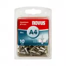 Попнит алуминиев NOVUS 4.0x10мм, 70бр. блистер - small