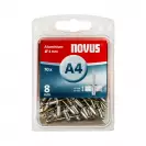 Попнит алуминиев NOVUS 4.0x8.0мм, 70бр. блистер - small
