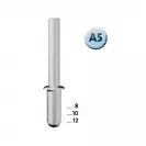 Попнит алуминиев NOVUS 5.0x8.0мм, 70бр. блистер - small, 243994