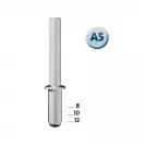 Попнит алуминиев NOVUS DIN7337 5.0x10мм, 30бр. блистер - small
