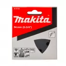 Шкурка велкро MAKITA Black Velcro 94х94х94мм 10броя, за камък, с 6 отвора, черна, триъгълна, самозалепваща - small, 248339