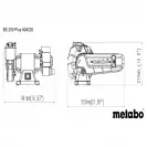 Шмиргел и лентов шлайф METABO BS200 PLUS, 600W, 2980об/мин, ф200x32мм, 230V  - small, 261307