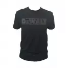 Тениска с къс ръкав DEWALT Oxside Tee Black XXL, черна - small