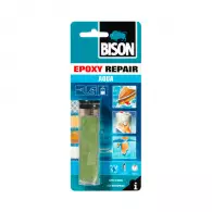 Универсално двукомпонентно епоксидно лепило BISON Epoxy Repair Aqua 56гр, за водна среда