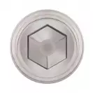 Винт стопорен неръждаем INOX MARE DIN913 А2 3х8мм, с плосък връх, с вътрешен шестостен, 500бр. в кутия - small, 262317
