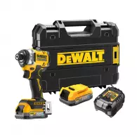 Акумулаторен ударен винтоверт DEWALT DCF860E2T, 18V, 1.7Ah, Li-Ion, 282Nm, безчетков