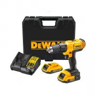 Акумулаторен винтоверт DEWALT DCD771D2, 18V, 2.0Ah, Li-Ion, 42Nm, 1/4
