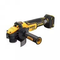 Акумулаторен ъглошлайф DEWALT DCG409VSN, 18V, 6.0-9.0Ah, Li-Ion, ф125мм, безчетков