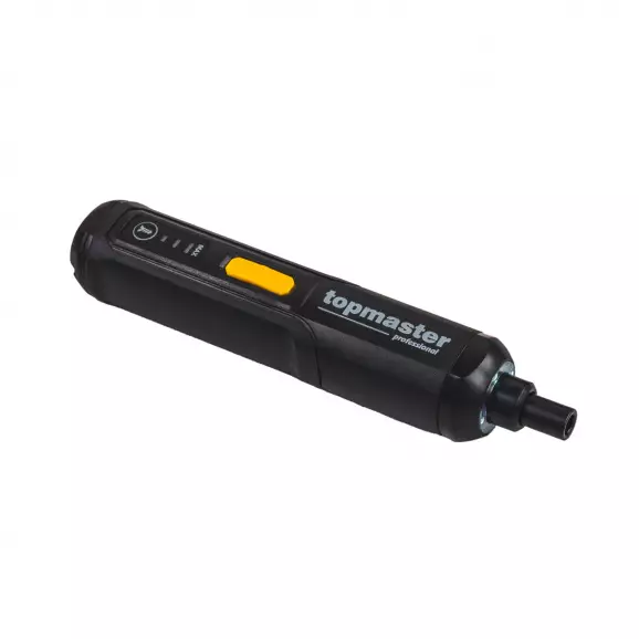 Акумулаторна отвертка TOPMASTER COMPACT, 3.6V, 1.5Ah, Li-Ion, 3Nm, 1/4