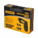 Акумулаторна отвертка TOPMASTER COMPACT, 4.0V, 1.5Ah, Li-Ion, 5.5Nm, 1/4