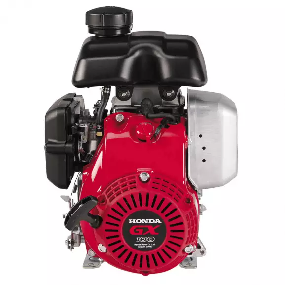 Двигател бензинов HONDA GX100RT, 2.1kW, 2.8HP, 98см3, хоризонтален вал 17мм/конус, външна резба М8х1.25
