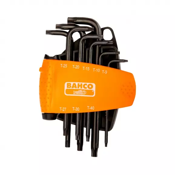 Ключ торкс Г-образен BAHCO TX9-TX40 8части