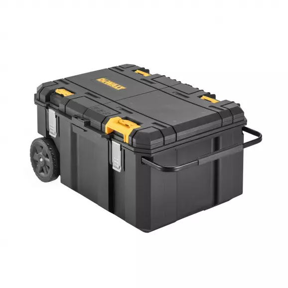 Куфар за инструменти на колела DEWALT TSTAK, 800х600х430мм, полипропилен, черен/жълт