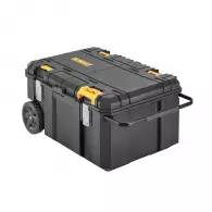 Куфар за инструменти на колела DEWALT TSTAK, 800х600х430мм, полипропилен, черен/жълт
