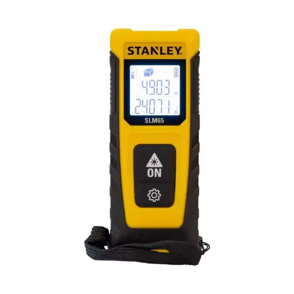 Лазерна ролетка STANLEY SLM65 20м, 0.21-20м, ± 3.0мм/10м