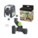 Линеен лазерен нивелир LASERLINER SmartCross-Laser GX set, 2 лазерни линии, точност 3.0mm/10m, автоматично - small, 258696